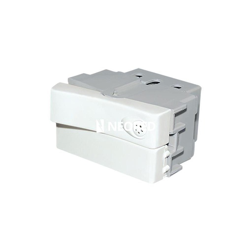 [JEL40033] 1 Interruptor Unipolar Pulsador Blanco