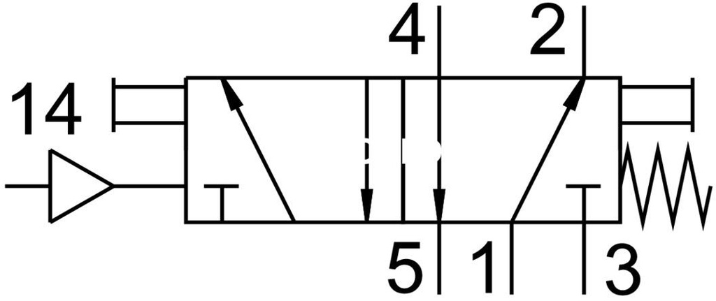 Valvula neumatica VL-5-PK-3