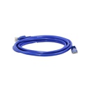 PATCH CORD RJ45 2MTS / UTP CATEGORIA 5E- 100MBPS