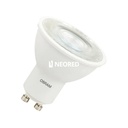 Lampara LEDs   6,0W BLC 220V PAR16   36º GU10