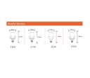 Lampara LEDs  18W BLF 220V HW E27