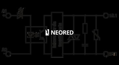 Contactor semiconductor monofásico, tensión de entrada: 24 V DC, corriente de salida: 30 A, interruptor a tensión nula