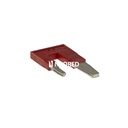 Puente reductor, paso: 10,2 mm, longitud: 29,3 mm, anchura: 15,1 mm, número de polos: 2, color: rojo