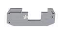 Tabique distanciador, longitud: 69,9 mm, anchura: 2,6 mm, altura: 33 mm, color: gris