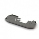 Tabique distanciador, longitud: 69,9 mm, anchura: 2,6 mm, altura: 33 mm, color: gris