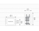 CONTROLADOR RGB INFRARROJO 72W DC-12/24V