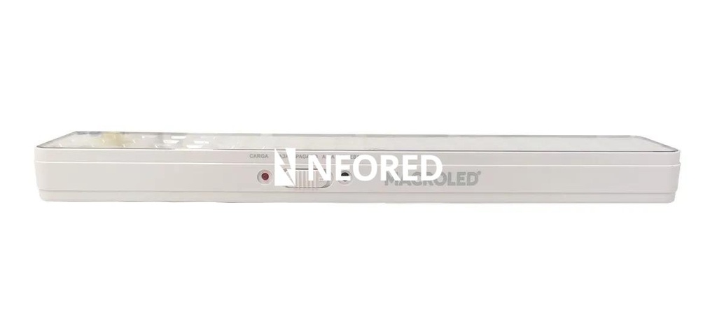 LUZ DE EMERGENCIA 60 LEDS SMD AC100-240V 50-60HZ 9 HORAS BLANCO FRIO 6500K
