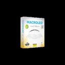 PANEL FLAT CIRCULAR MACROLED 6W AC85-265V CALIDO 3000K