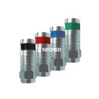 CONECTOR F56 COMPRESION  IDENTIFICACION AZUL