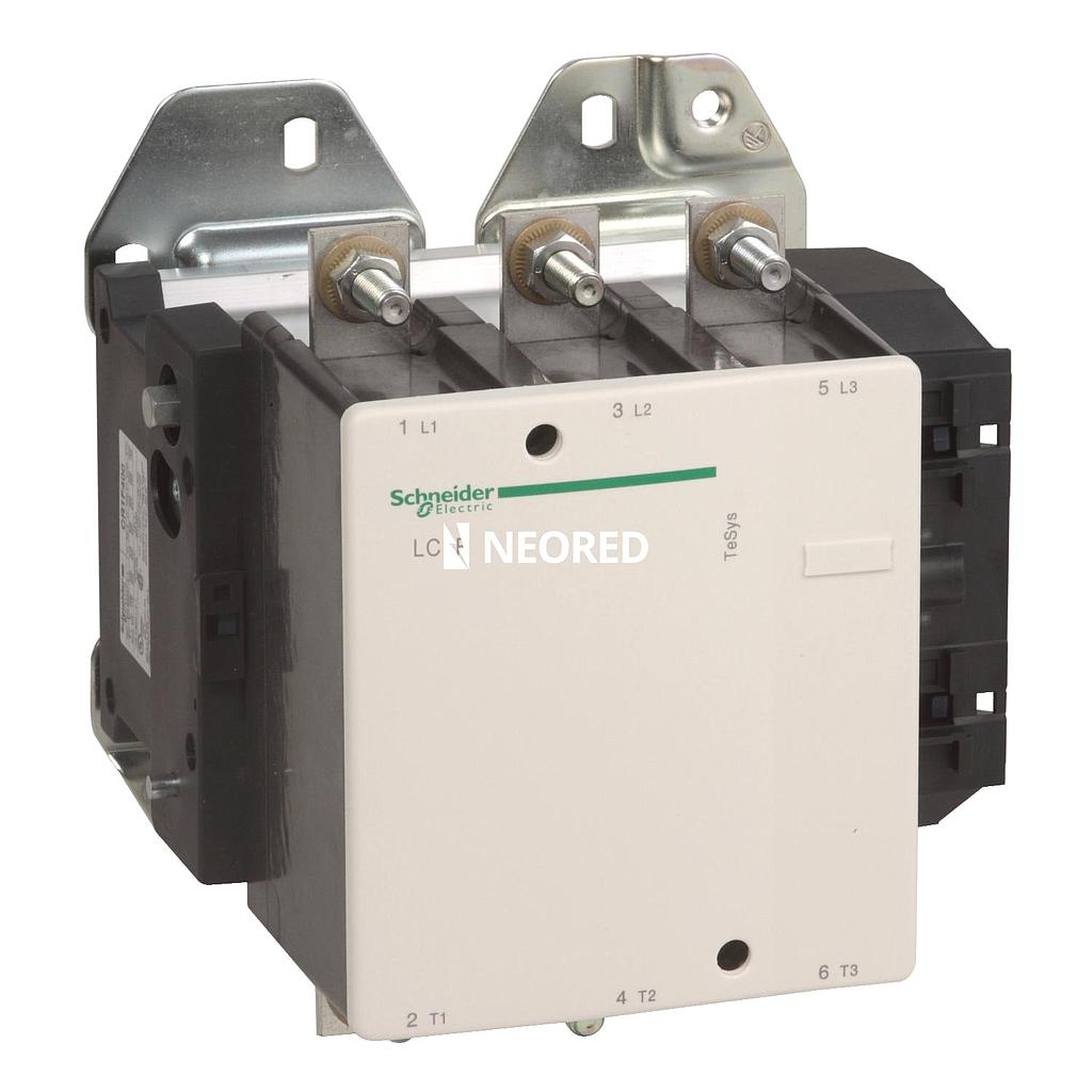 Contactor Tripolar TeSys F 400A 220 Vca 50/60 Hz
