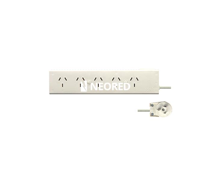 Prolongador 5 tomas comb. int. térmico 5 mt. MA