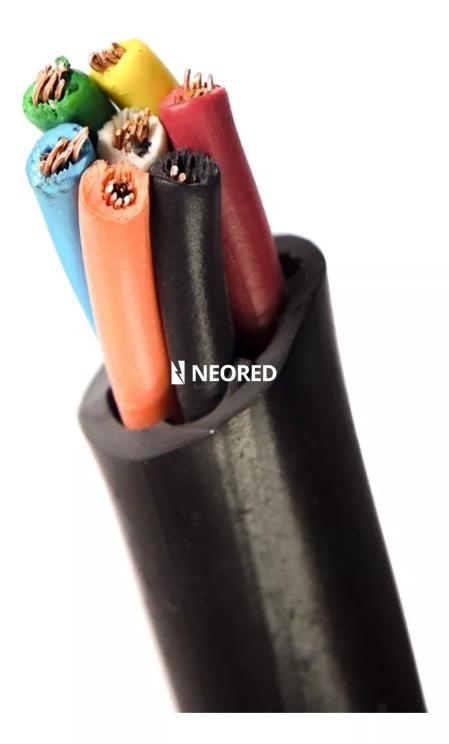 Cable Tipo Taller 7 x 1 mm Argenplas Negro