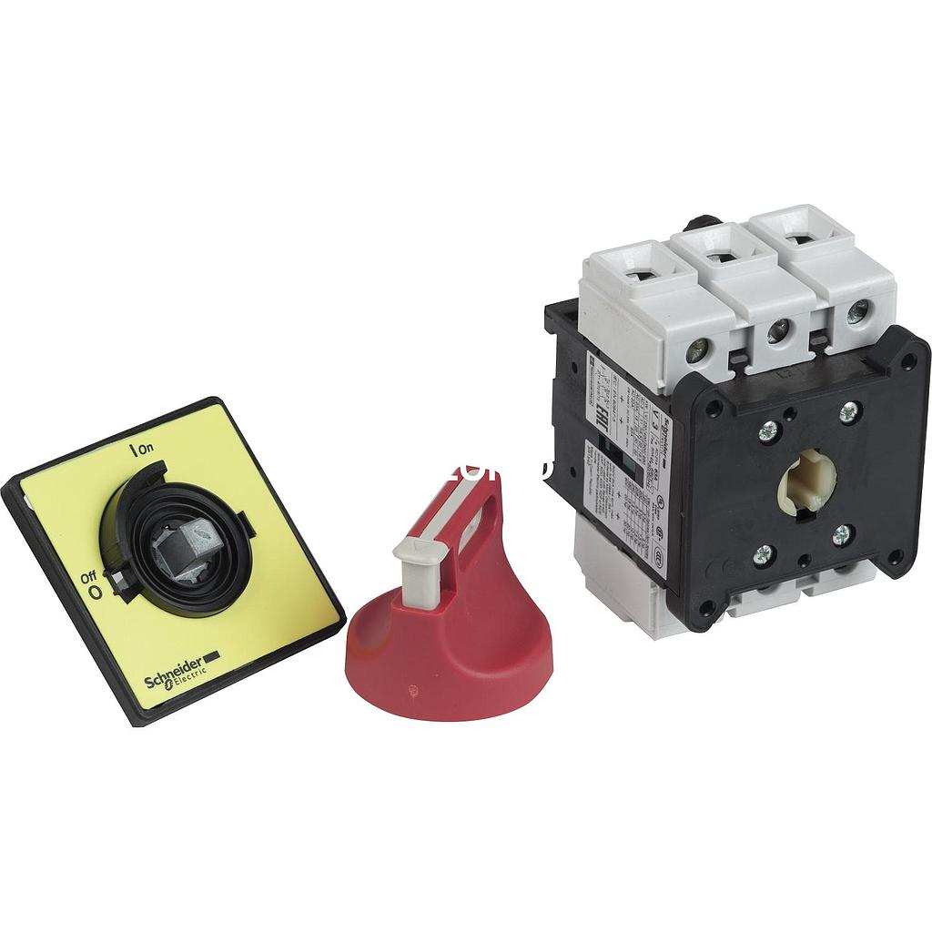 Interruptor Seccionador 3P 63 A Color Rojo-TeSys Vario 