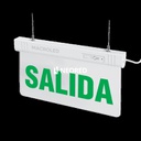 CARTEL DE SALIDA DE EMERGENCIA LUMINOSO (SALIDA)