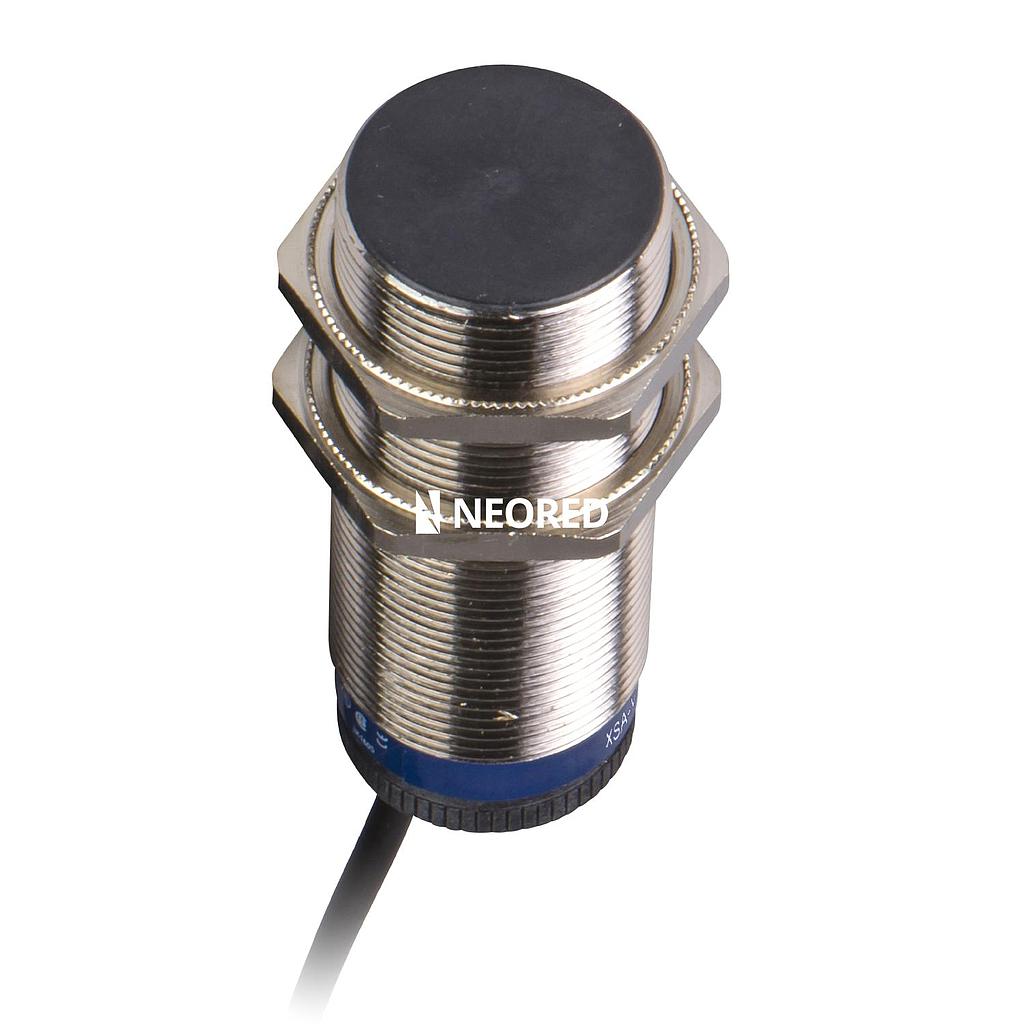 Dis-Sensor inductivo de rotación 6/150 pulsos, M30x81mm, Alc 8mm, 2 hilos 1NC, 24-240VAC/DC