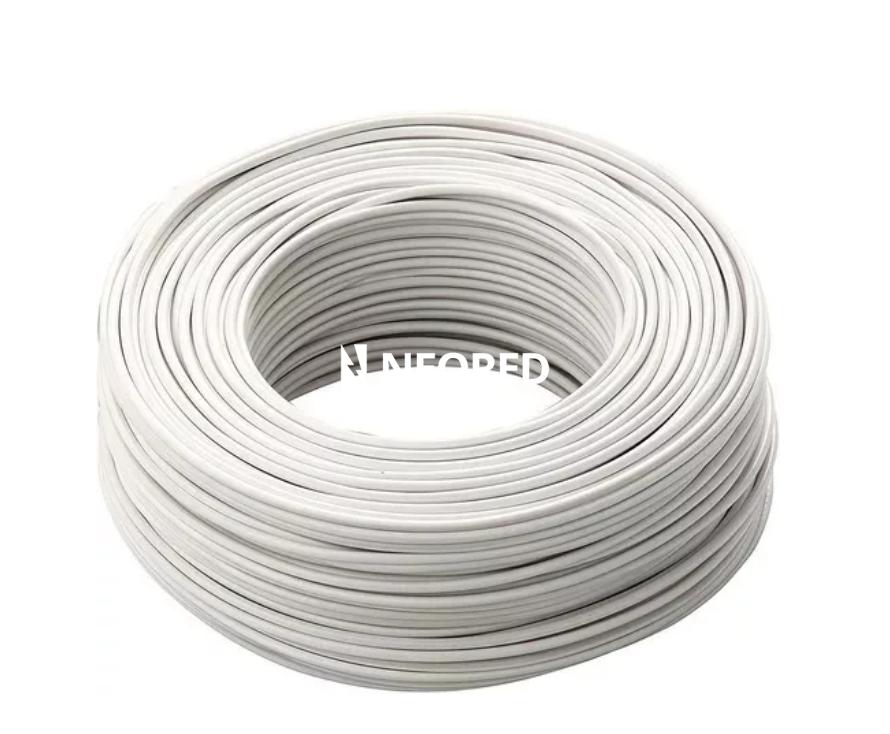 Cable Tipo Taller Redondo 3 x 0.75 mm Argenplas Blanco