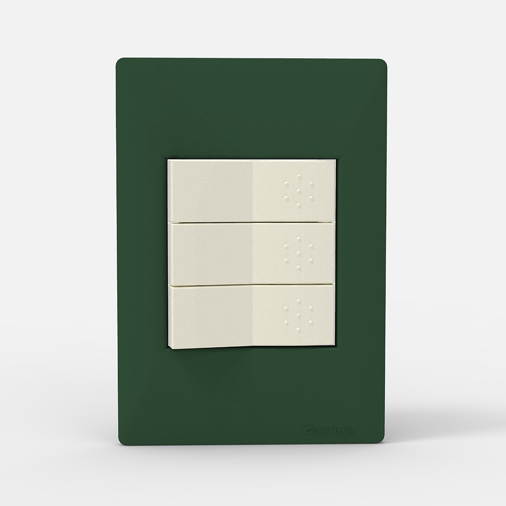 TAPA 3 MODULOS SIGLO XXII VERDE