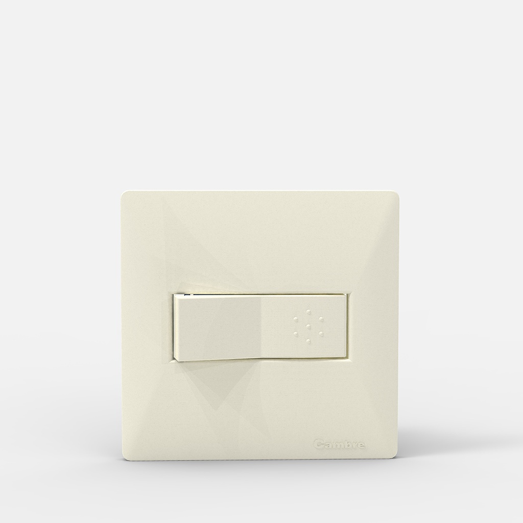 TAPA MIGNON 1 MODULO SIGLO XXII BLANCA