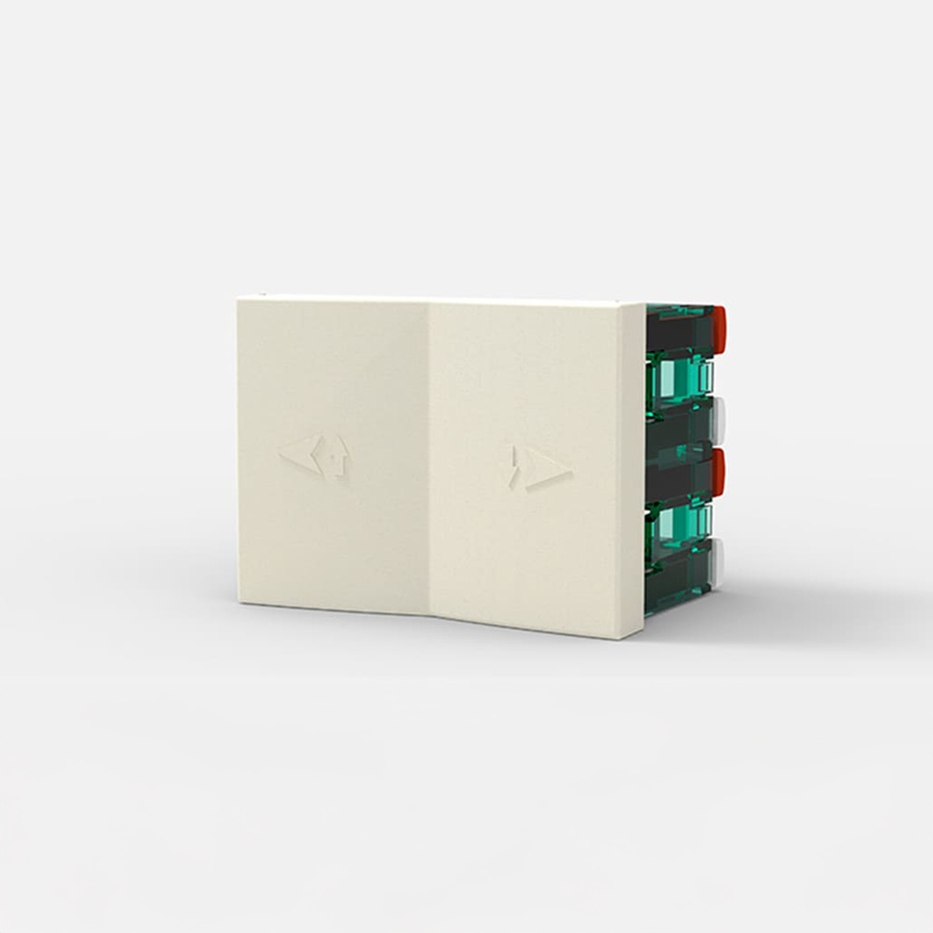 MOD.INT.P/PERS. 6 BORNES CIRC.INDEPEND., SIGLO XXII - BLANCO