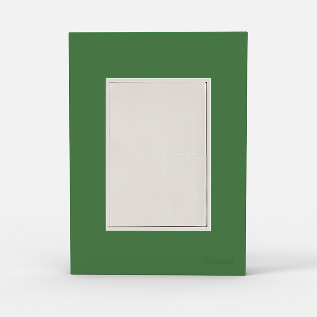 TAPA Y DISTANCIADOR BAUHAUS VERDE