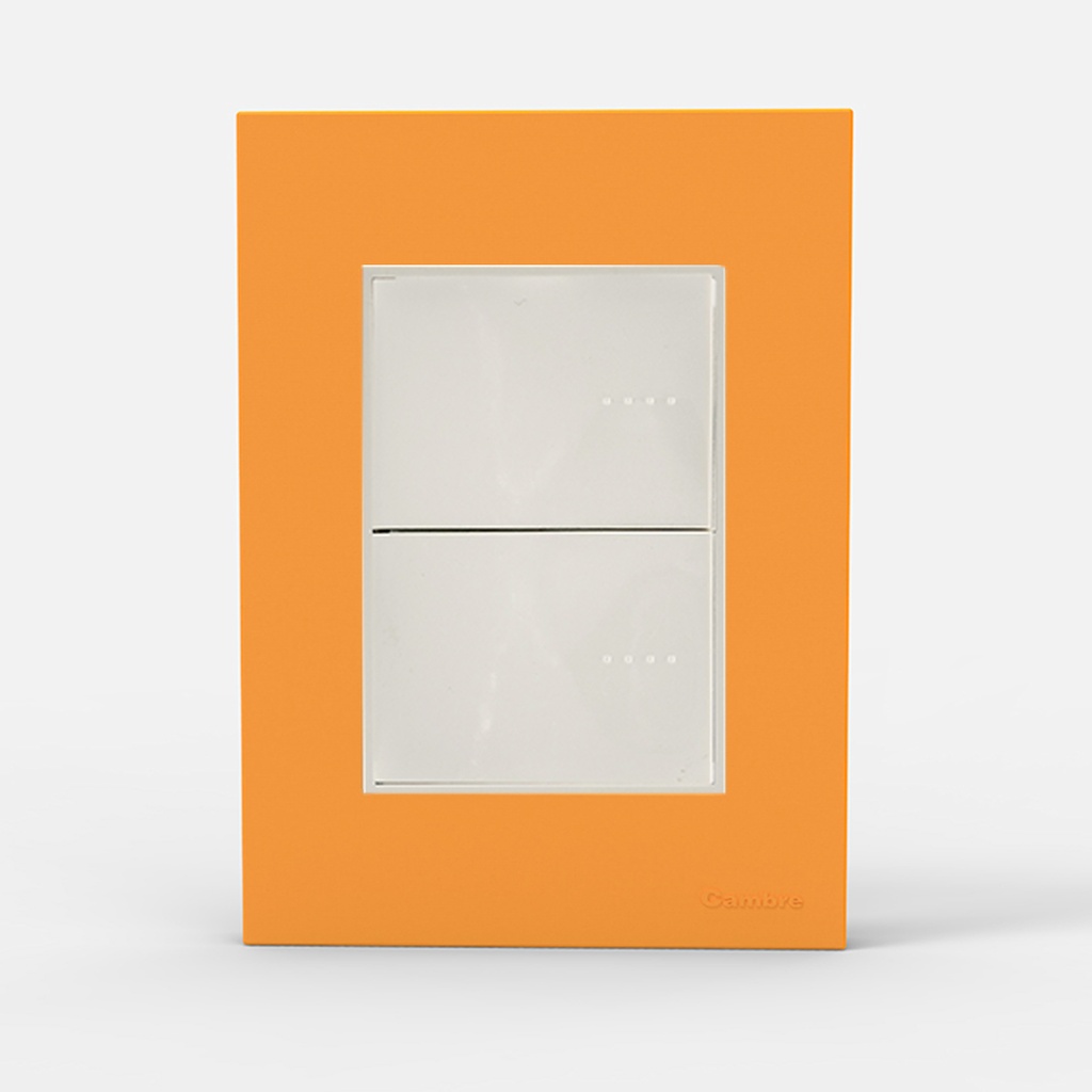 TAPA Y DISTANCIADOR BAUHAUS AMARILLO