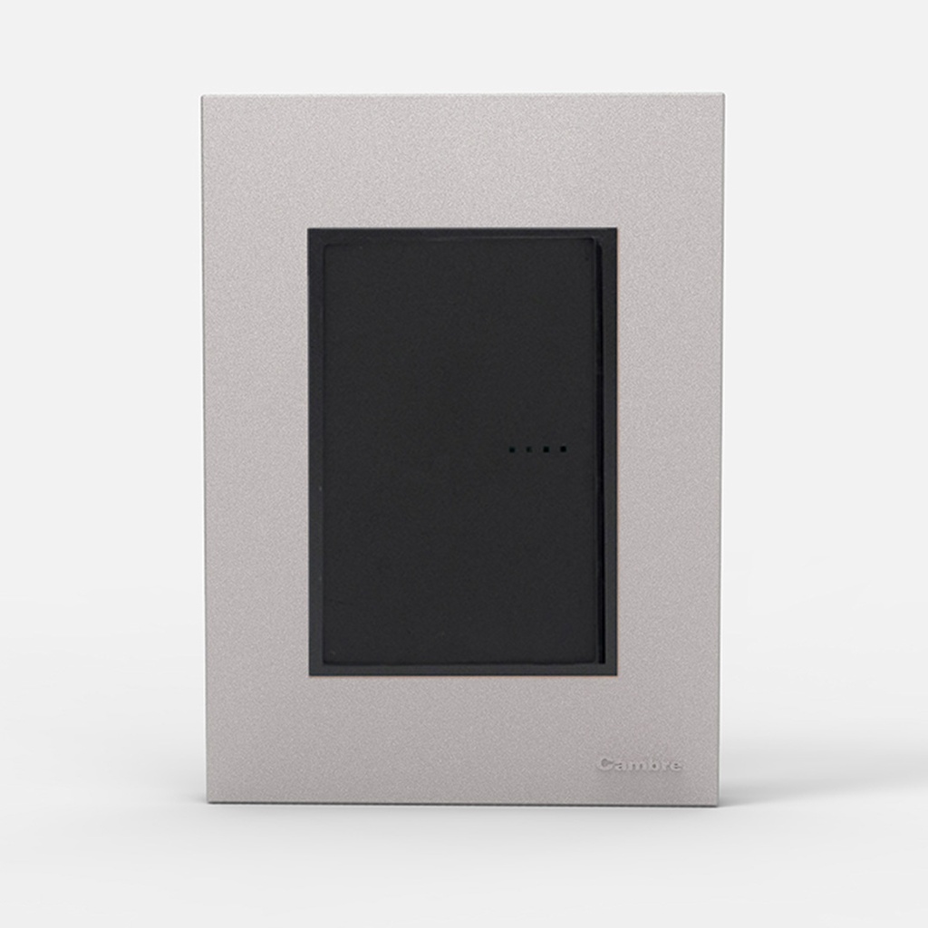 TAPA Y DISTANCIADOR BAUHAUS ALUMINIZADA