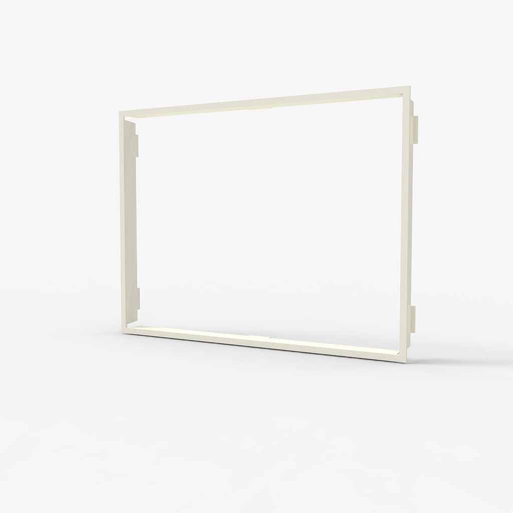 RIBETE DE TERMINACION BAUHAUS 8 MODULOS BLANCO