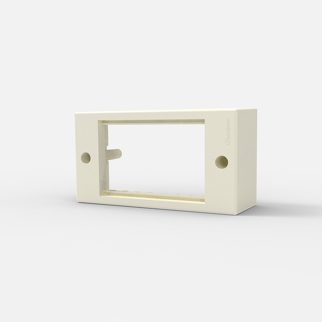 CAPUCHON SOPORTE EXTERIOR 4 MODULOS