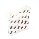 3M™ Hang Tab 1075 Transparente - 2in. x 2in. (10 Etiquetas por Almohadilla, 50 Almohadillas por Cartón, 10 Cartones por Caja)