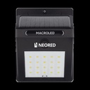 Artefacto solar de pared 1,5W Macroled frio