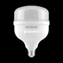 Lampara cuerpo corto 48W E27 Macroled frio
