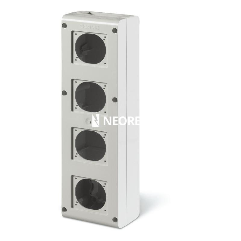 CUADRO IP66 - P/4 BASES S/DIN
