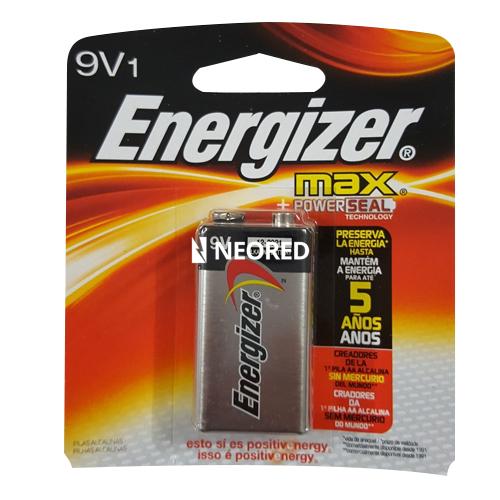Pila Alcalina Energizer MAX 9V