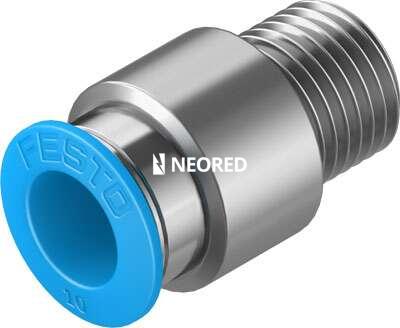 Racor rápido roscado - QS-1/4-10-I