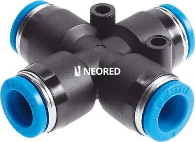 Racor rápido en X - QSX-8