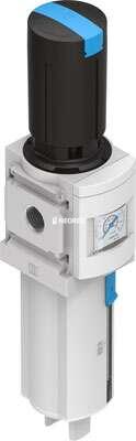 Unidad de filtro y regulador - MS6-LFR-1/2-D7-CUV-AS
