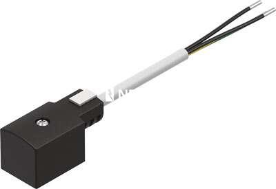 Conector tipo zócalo con cable - KMF-1-24DC-2,5-LED