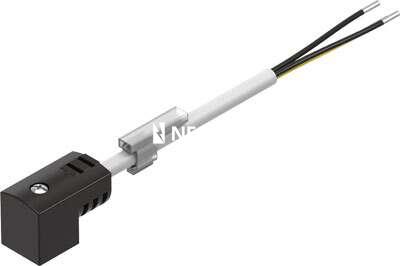 Conector tipo zócalo con cable - KMEB-1-24-2,5-LED