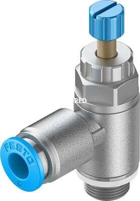 Válvula de estrangulación y antirretorno - GRLA-1/8-QS-6-RS-D