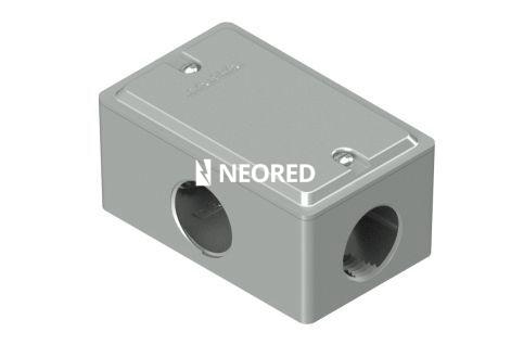 ACCESORIOS SIN ROSCA DAISA - CAJAS MÚLTIPLES Y ACCESORIOS - CAJA PARA BASTIDOR Uso exterior, rosca 1/2"