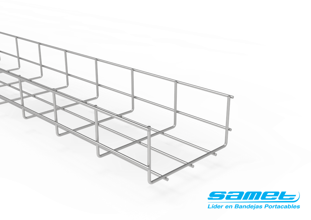 TRAMO DE ALAMBRE DE 150mm ALA 75mm @ 4mm GALVANIZADO