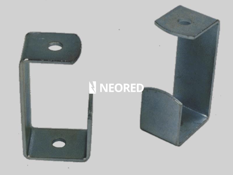GRAMPA DE SUSPENSION TIPO ''J'' P/PC-01 GALVANIZADA