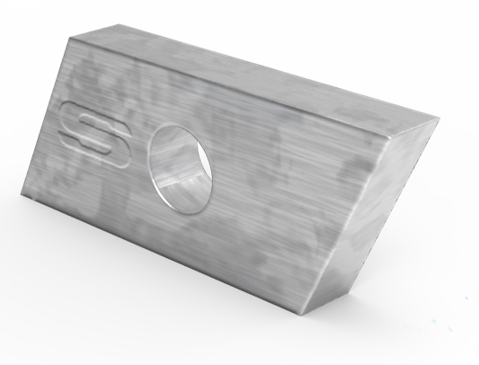 50 TUERCAS DE PERFIL ''C'' DE 5/16''W. CINCADA