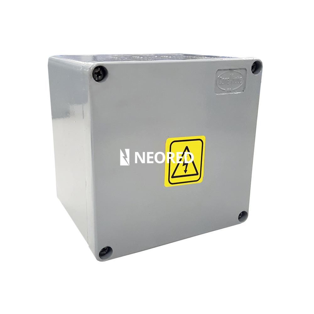 Caja de aluminio inyectado Conextube IP65 100x100x100