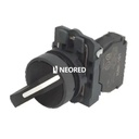 SELECTORA PLASTICA 0-1 FIJA MANETA CORTA (1 NA)