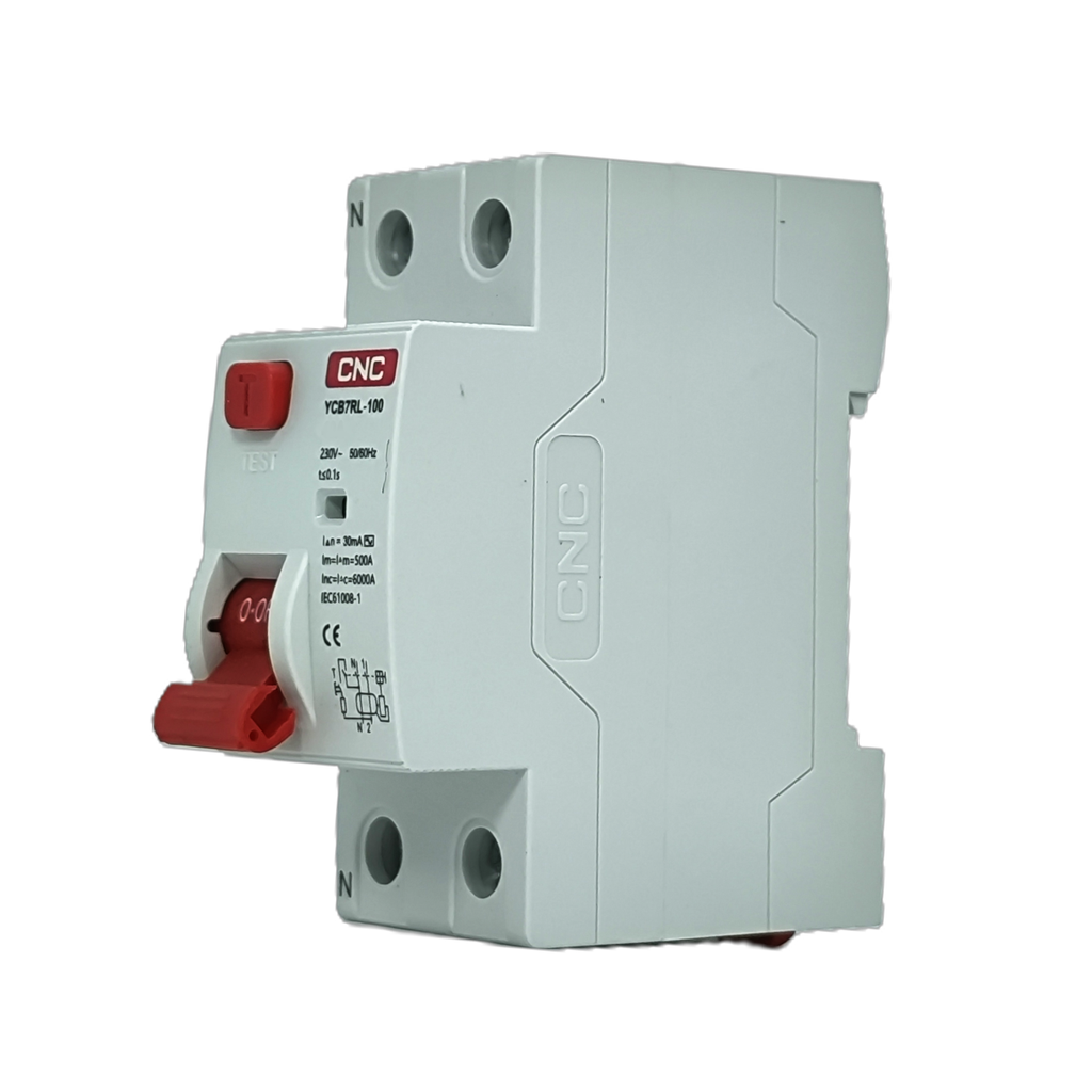 Diferencial 2x25A 30mA 6Ka 230/400V 50Hz Tipo AC Curva=C