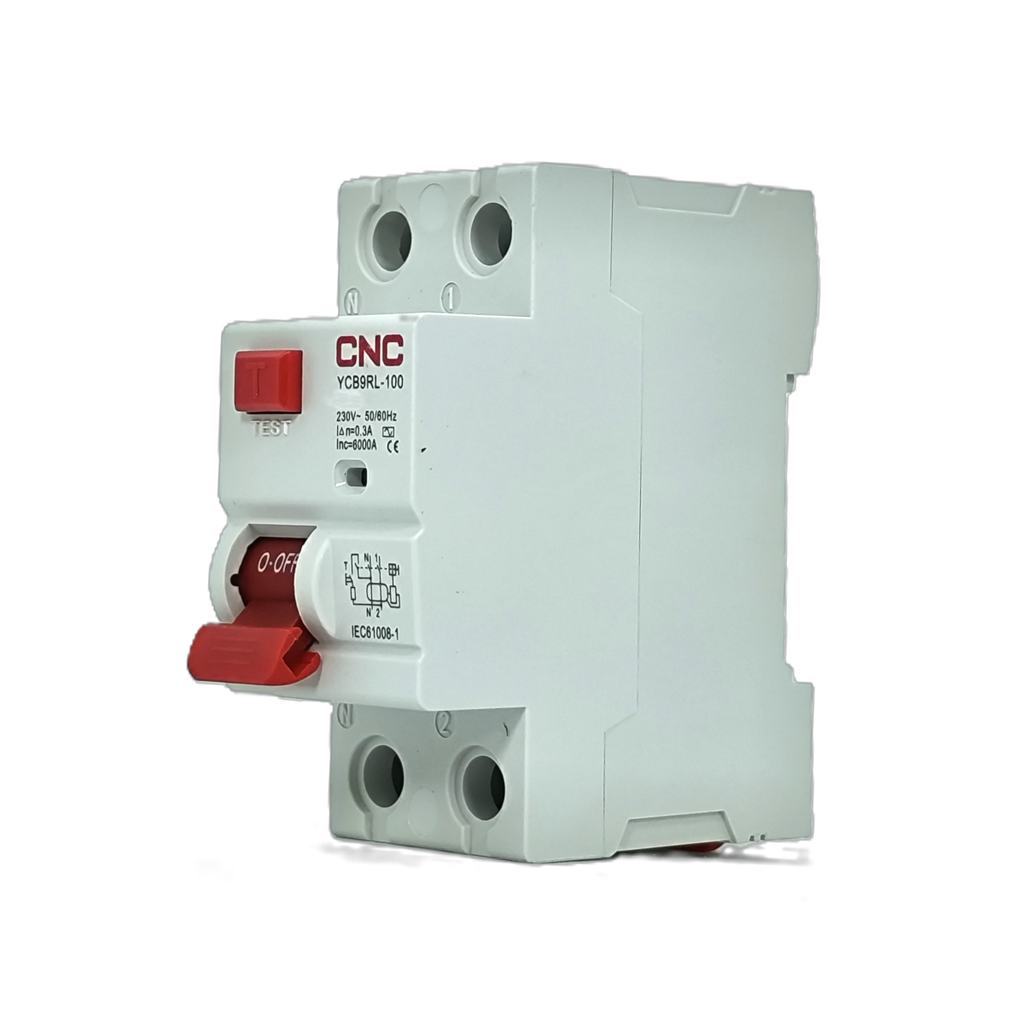 Diferencial 2x63A 100mA 6kA 230/400V 50Hz Tipo AC Curva=C