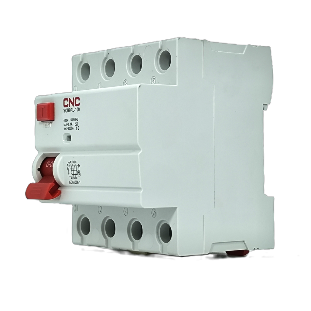 Diferencial 4x25A 100mA 6kA 230/400V 50Hz Tipo AC Curva=C