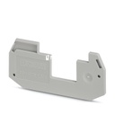 Tabique distanciador, longitud: 69,9 mm, anchura: 2,6 mm, altura: 33 mm, color: gris