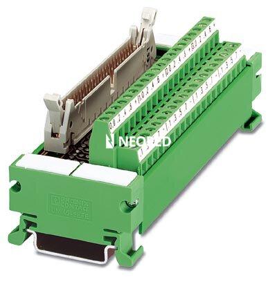VARIOFACE COMPACT LINE, interface module for 32 channels, for assembly on DIN rail NS 35/7.5, screw connection